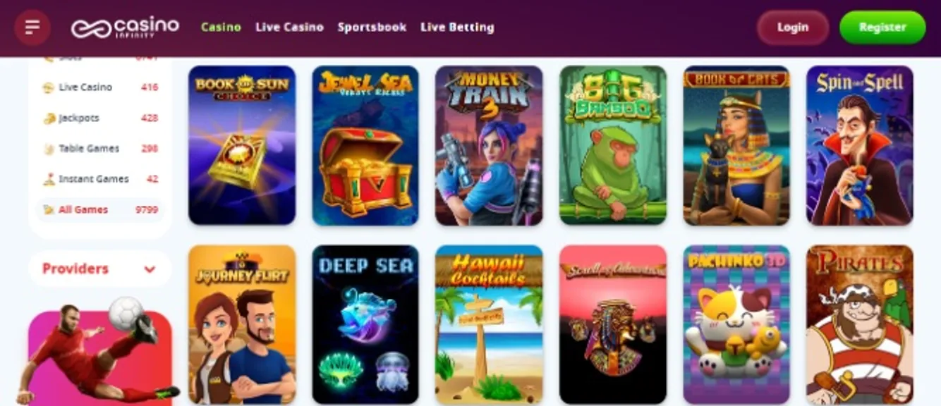Casino on-line dinheiro real